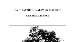 EBRPD Grazing License